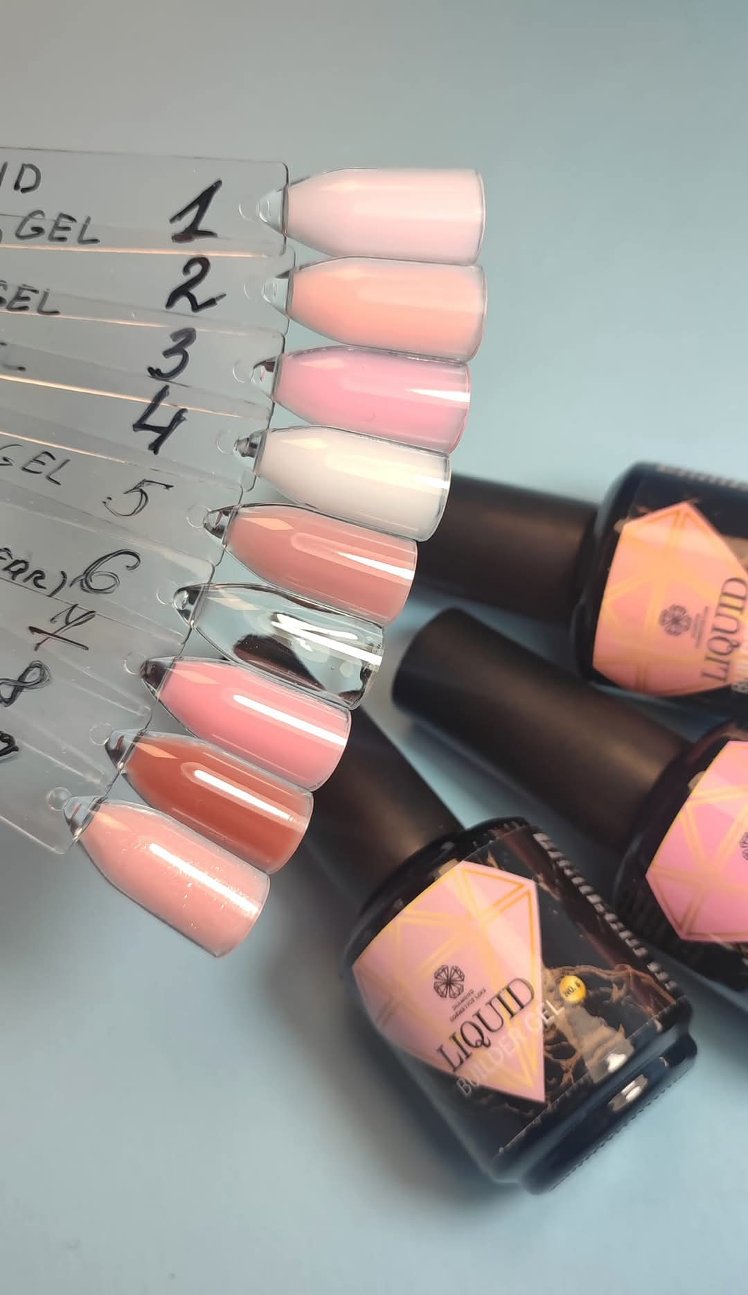 Diamondline Liquid builder gel“ nr. 6, 15ml