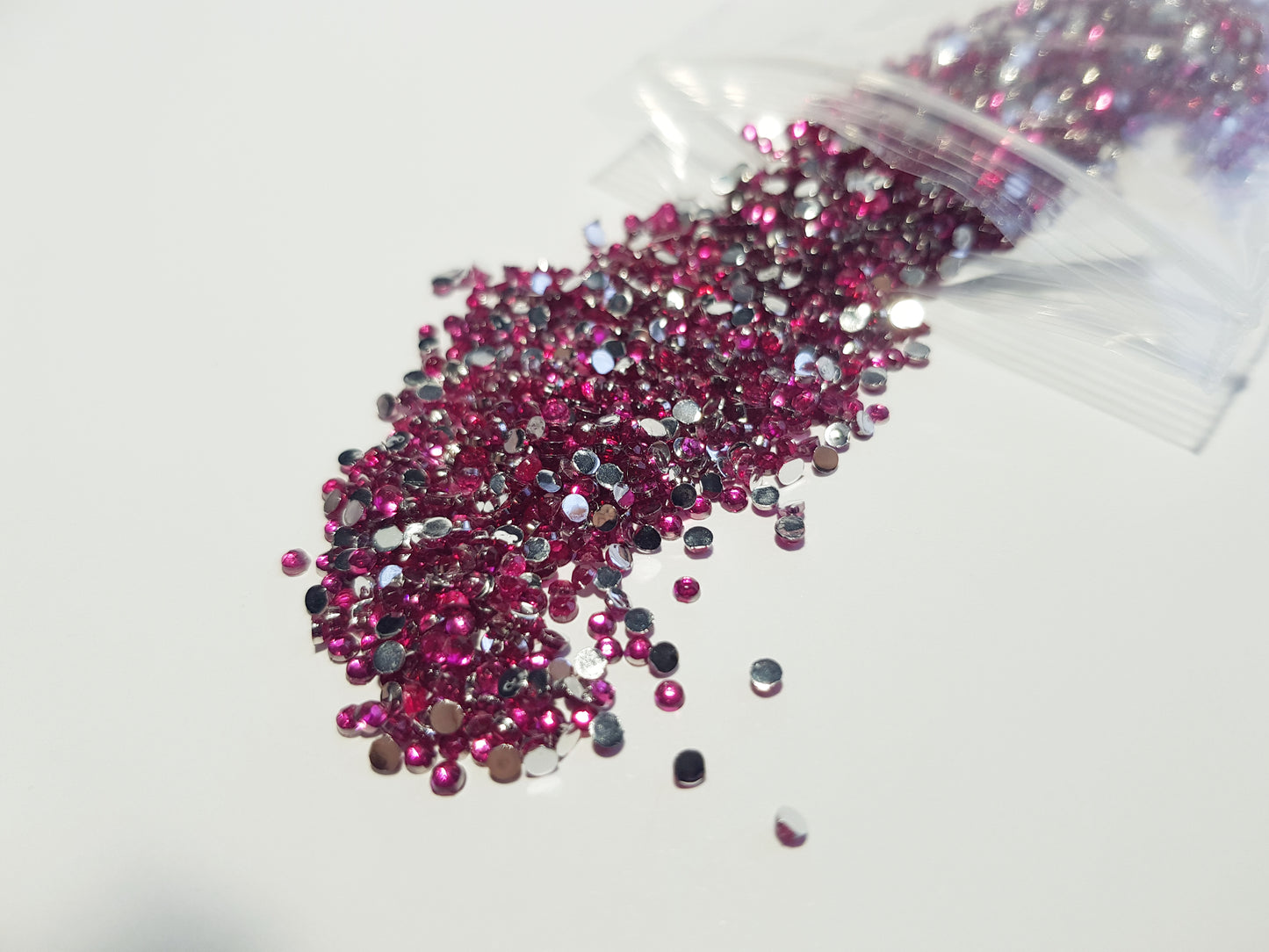 Crystaler Pink 2mm ~ 2000 stk