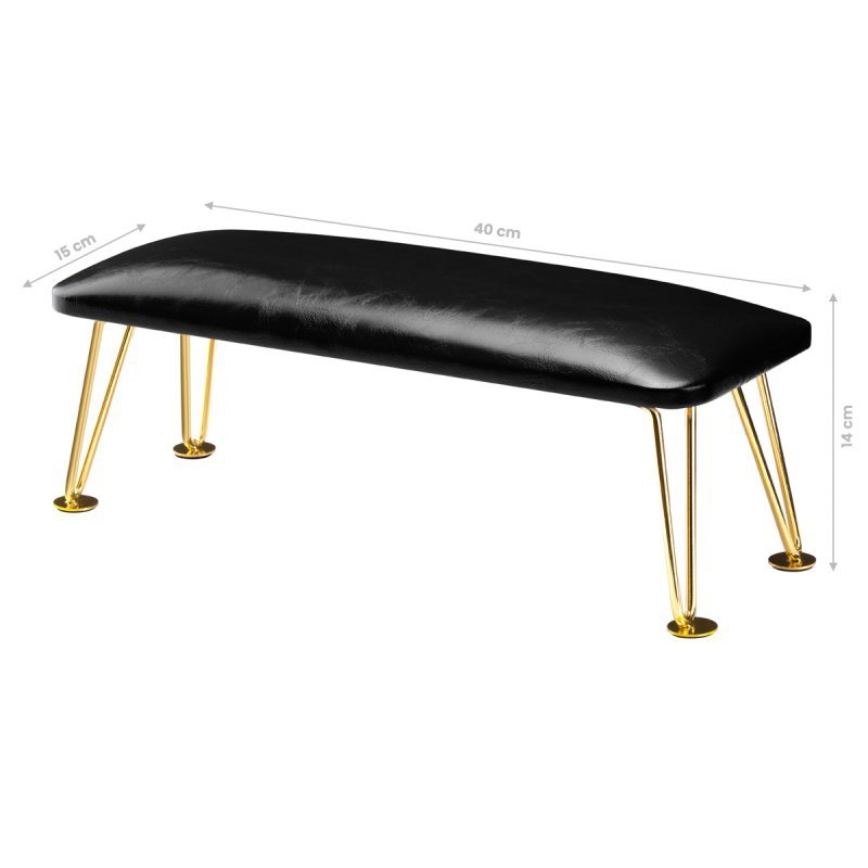 Håndstøtte Black/Gold