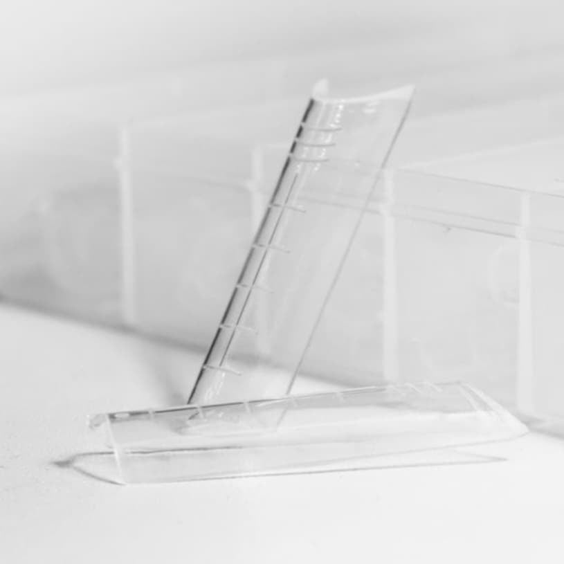 Dual forms til negleforlengelse (square)120 stk HALF SQUARE MODERN
