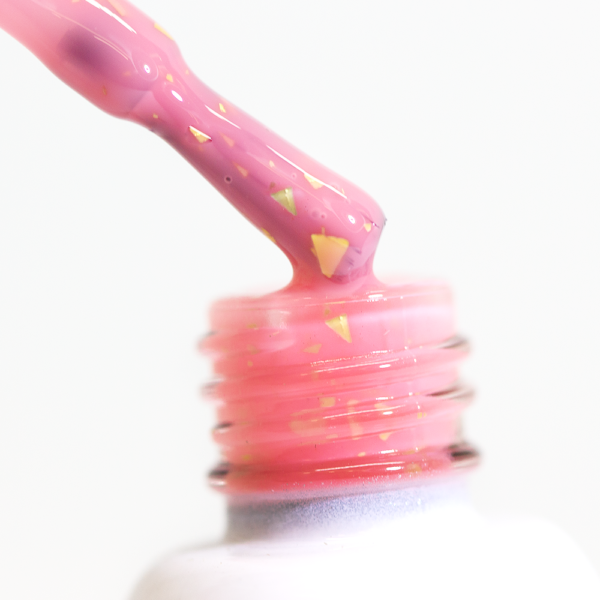 MINI „Gold flakes“ gellakk NR. 5, 6 ml