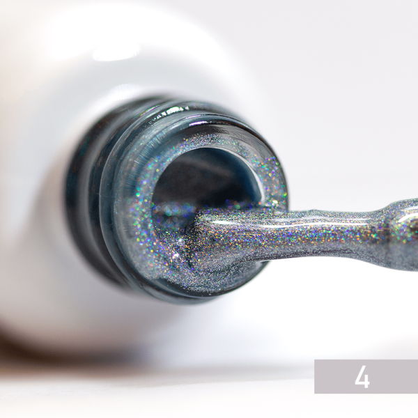 MINI „Holographic“ gellakk NR. 4, 6 ml