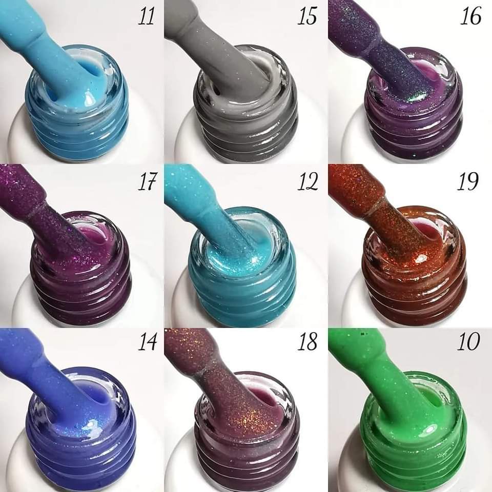 MINI „Shimmer glass“ gellakk NR. 11, 6 ml
