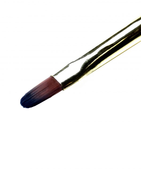 Diamondline syntetisk pensel med lokk, Nr 4, (style 2)