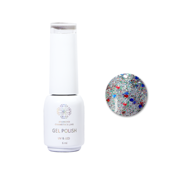 MINI „Laser platinum“ gellakk NR. 3, 6 ml