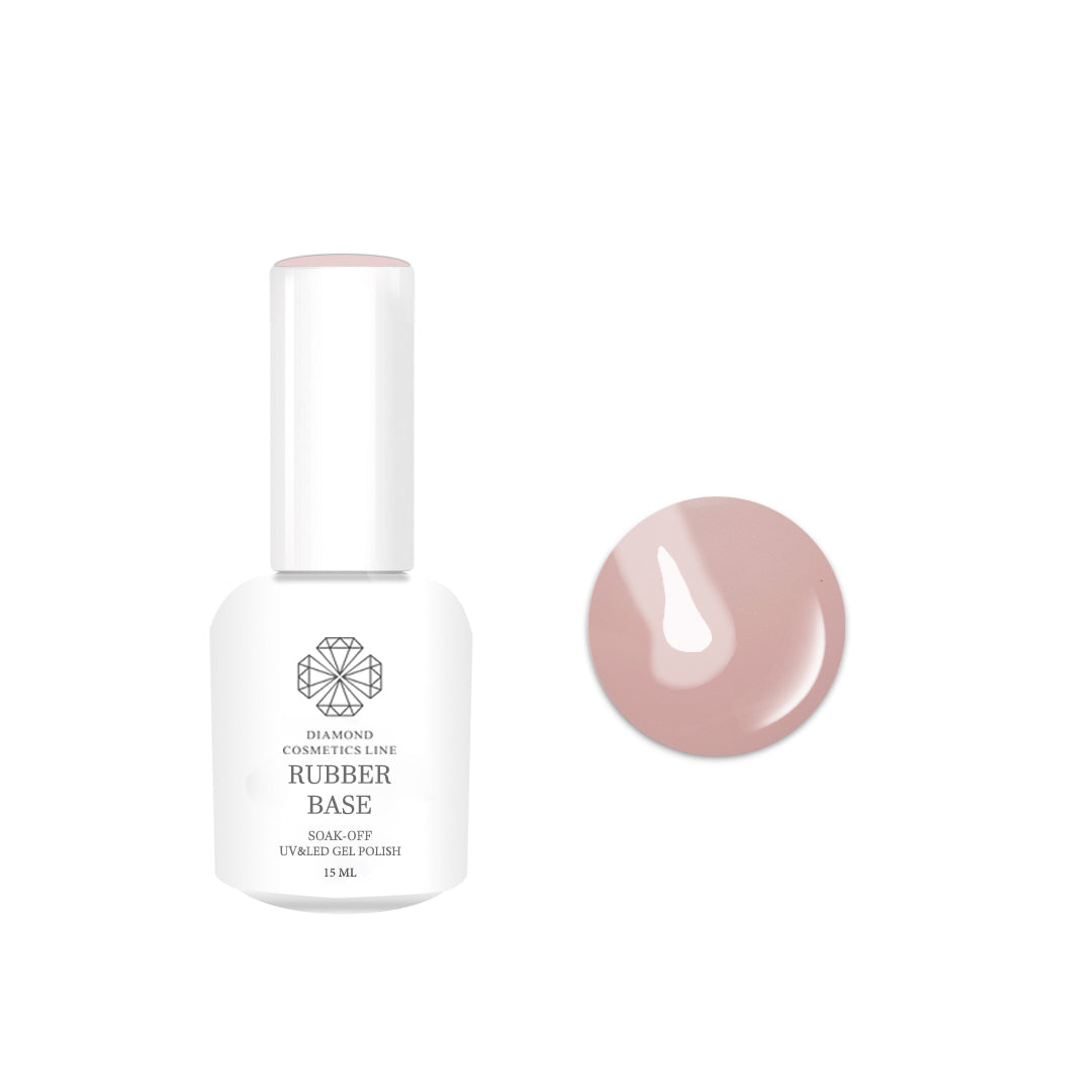 Soak-off Rubberbase LATTE FRENCH, 15 ml