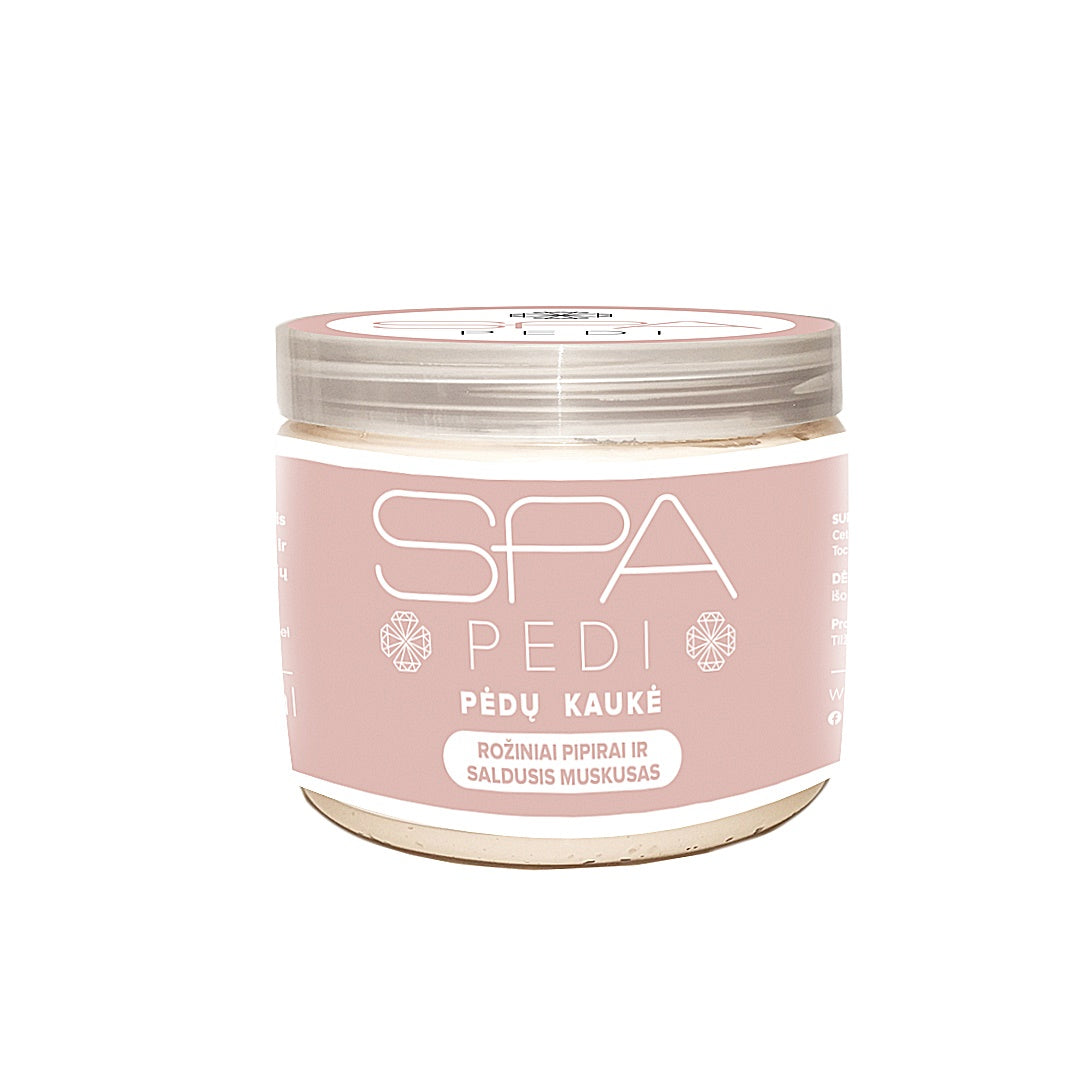 Spa pedi footmaske ROSE PEPPER & SWEET MUSKUS 120ml/450ml