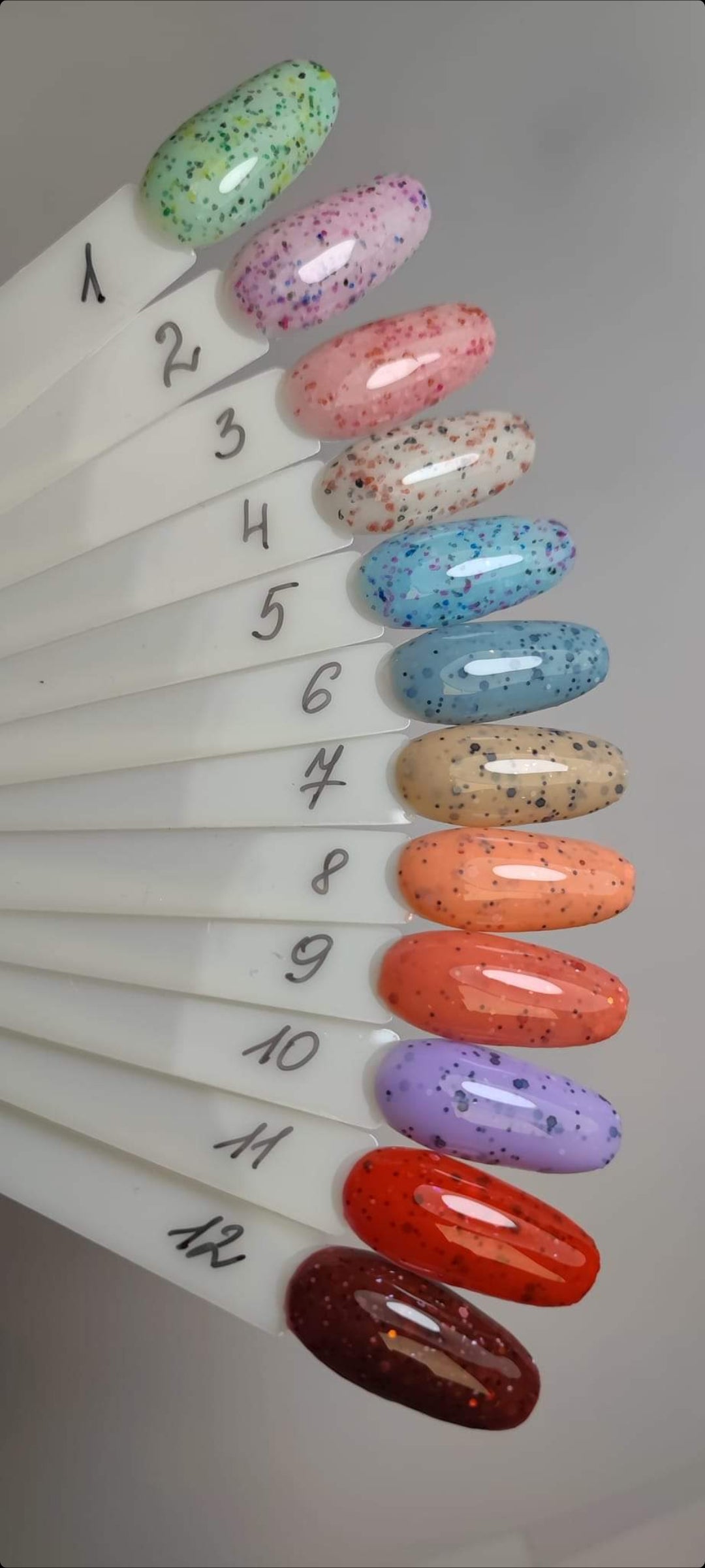 Diamondline ¨Sprinkles¨ gellakk NR 9, 6 ml