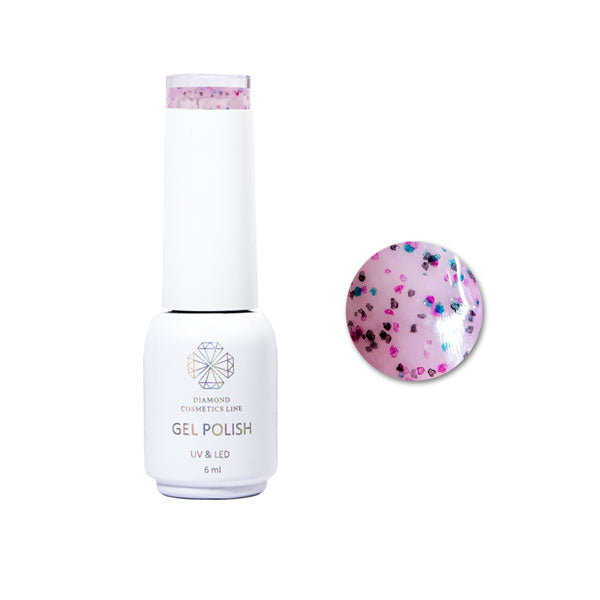 Diamondline ¨Sprinkles¨ gellakk NR 2, 6 ml