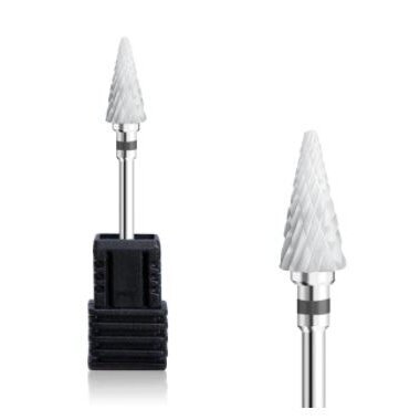 Keramisk drill hode ¨christmas tree¨ SVART, 1stk