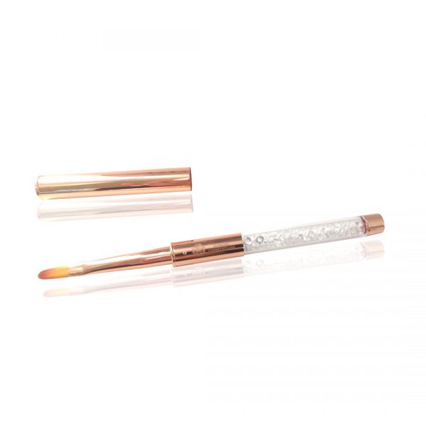 Diamondline syntetisk pensel med lokk Nr 6, 1 stk (style 2)