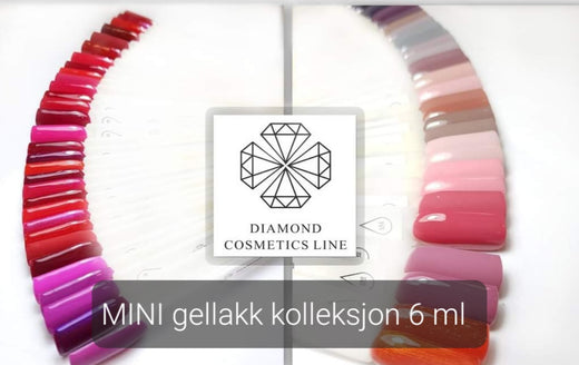 Diamondline MINI gellakk kolleksjon 6 ml