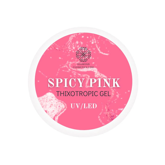 UV/LED SPICY PINK THIXOTROPIC GEL 15 ML / 30 ML