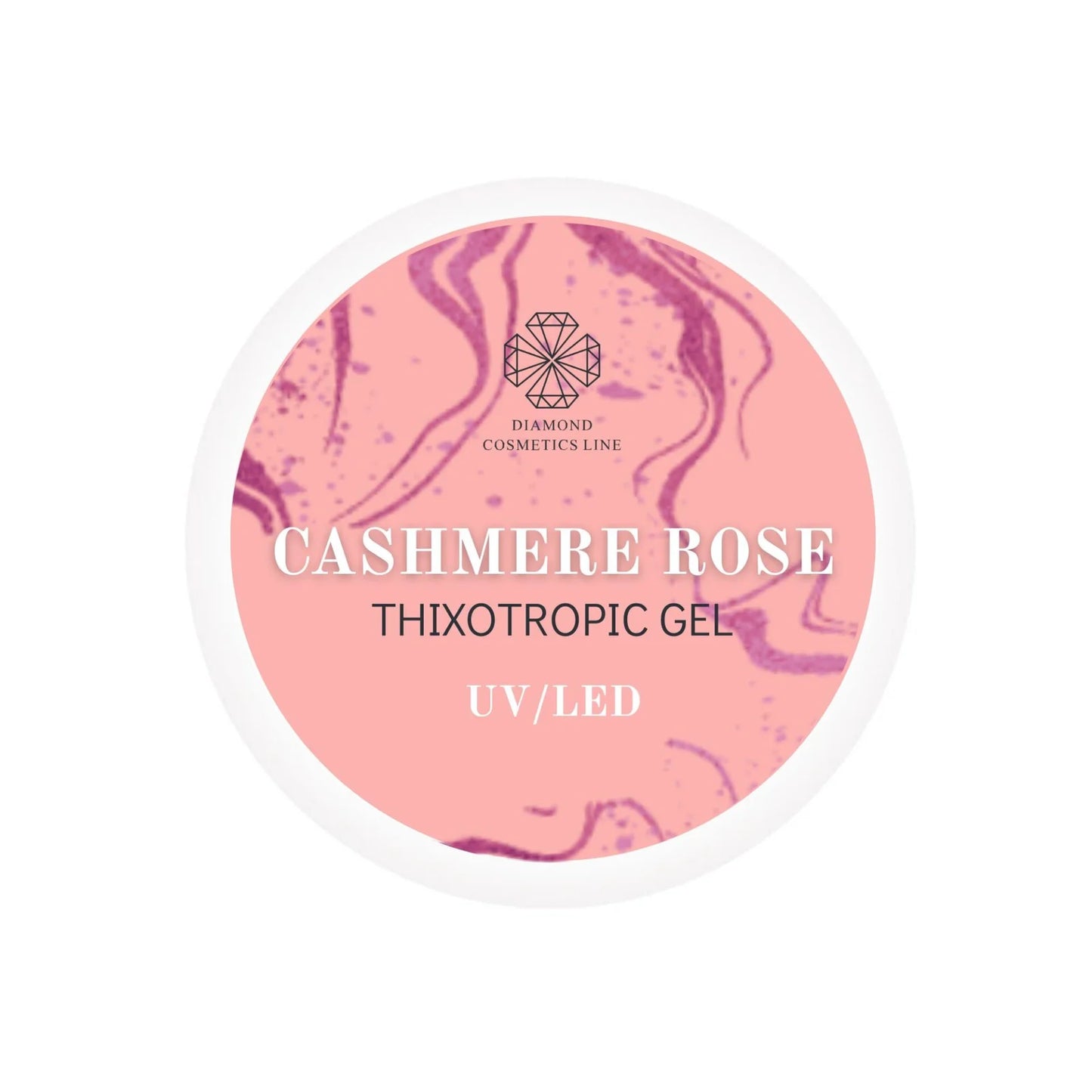 UV/LED CASHMERE ROSE THIXOTROPIC GEL 15 ML / 30 ML