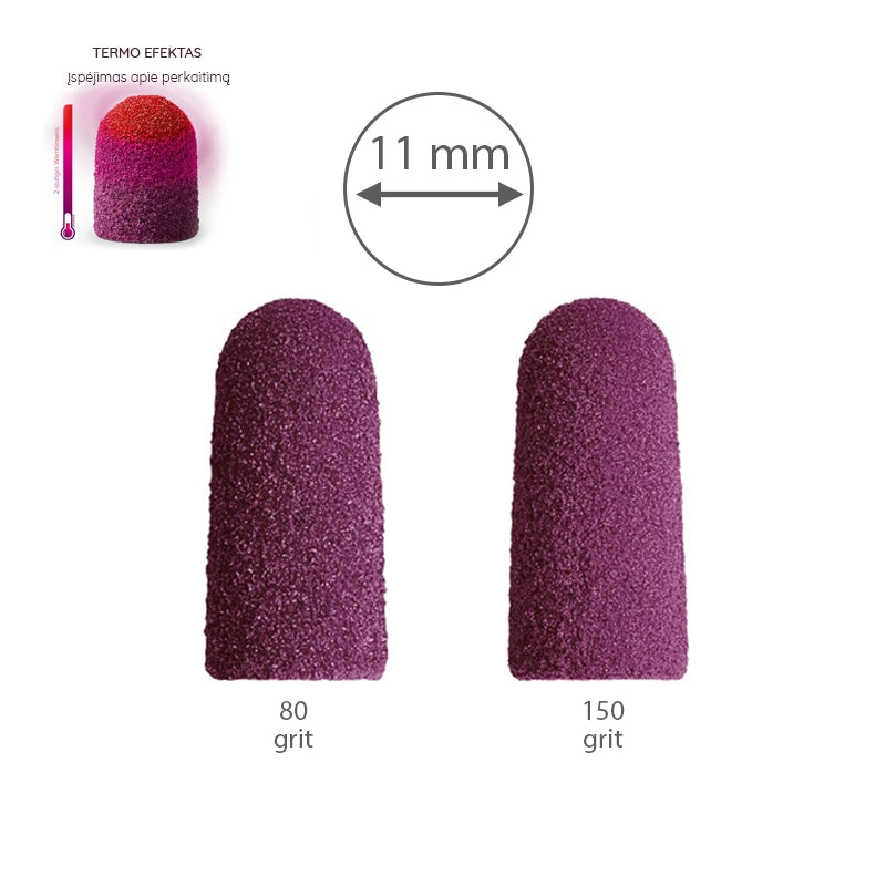 Profesjonelle Lukas SK THERMO koniske slipehetter 11 mm (10 stk.)