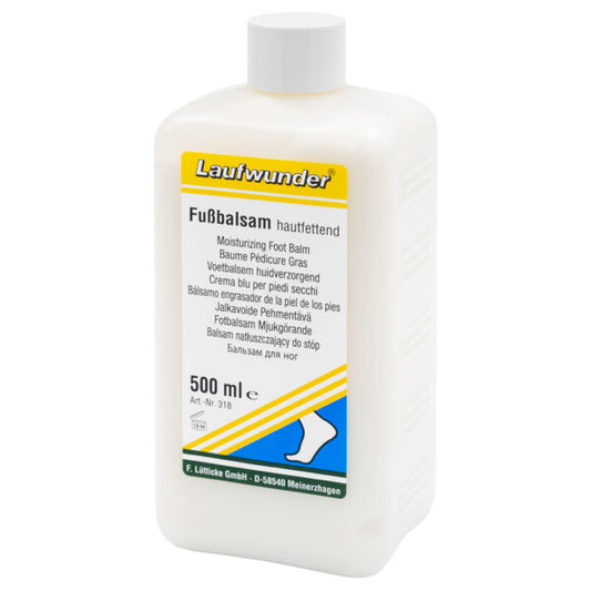 Laufwunder Foot balm hautfettend, balm for tørre føtter, 500 ml