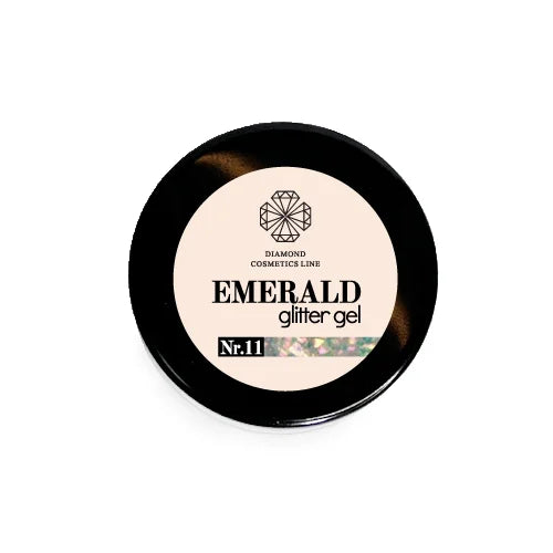 Glitter gel „EMERALD“ Nr.11 5 ml