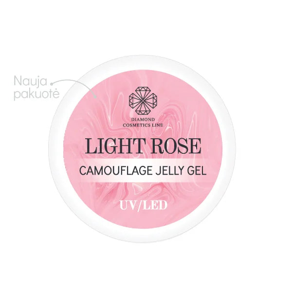 UV / LED Light rose camouflage jelly gel 30 ml / 50 ml