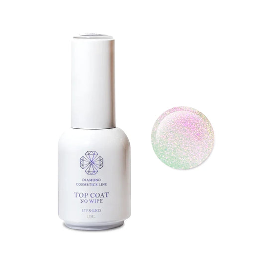 „Pink shimmer top coat“, 15 ml