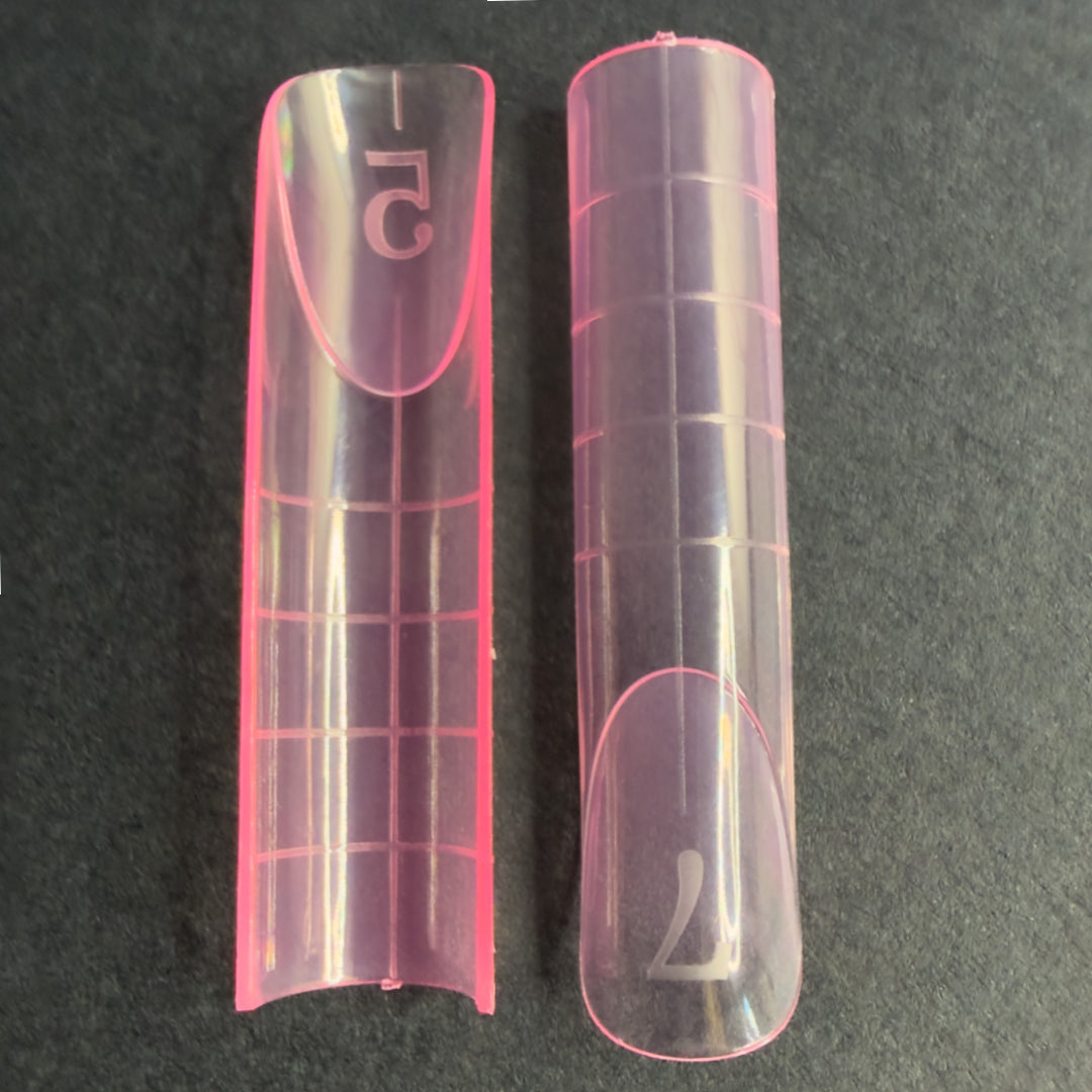 Dual forms til negleforlengelse „TOP FORMS READY FRENCH SQUARE HIGH ARCH” 150 stk