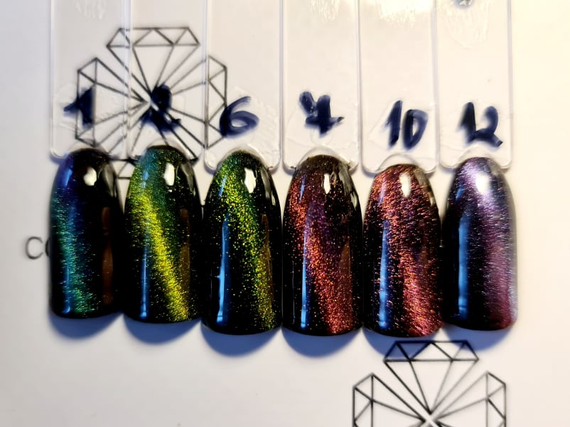 CAT EYE 9D, gellakk Nr 7, 10 ml