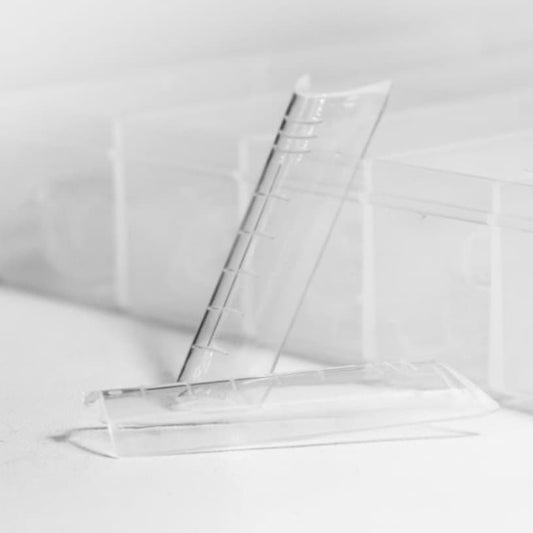 Dual forms til negleforlengelse (square)120 stk HALF SQUARE MODERN