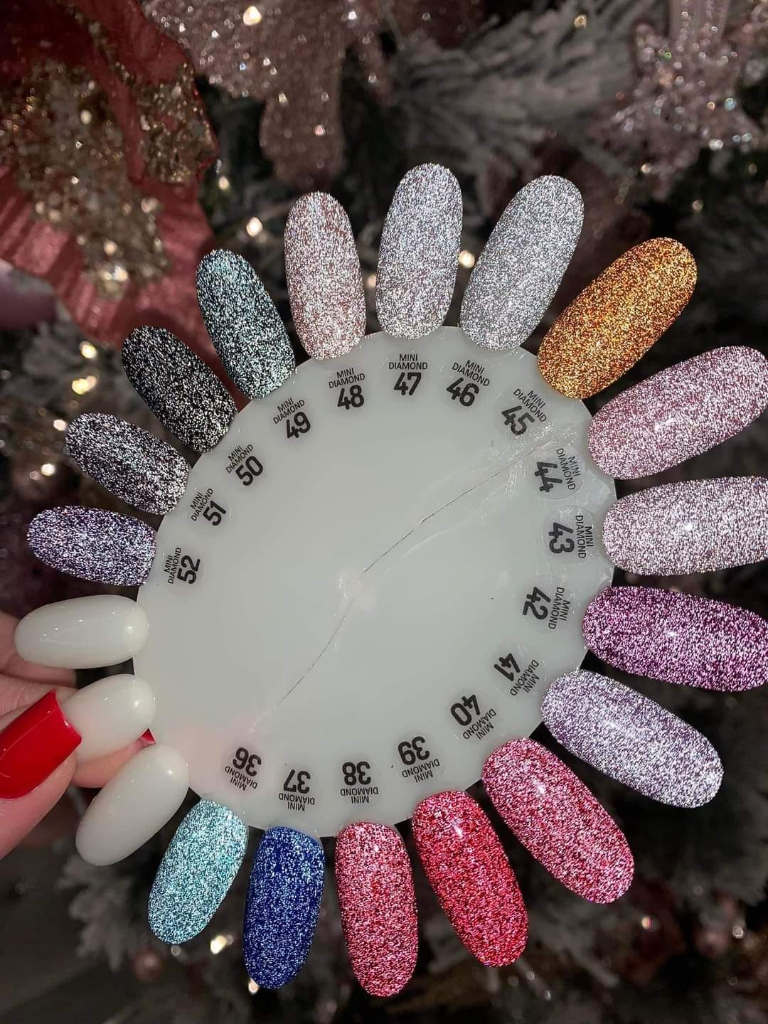 Mini ¨DIAMOND¨ refleks gellakk Nr 38, 6 ml