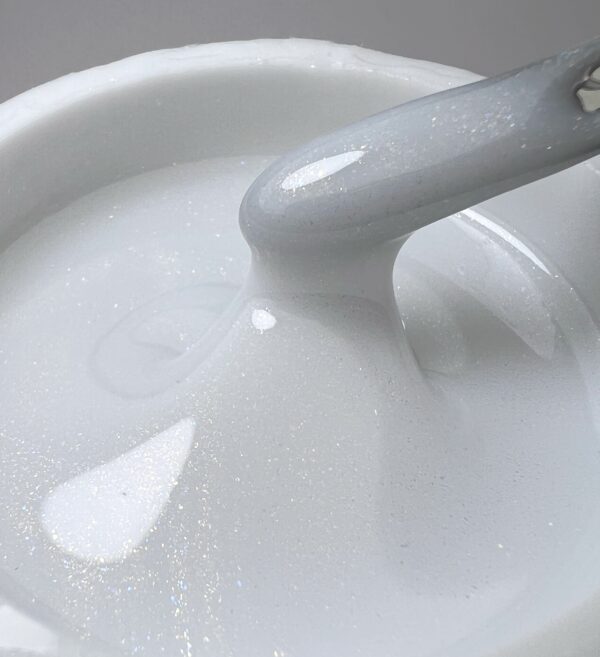 UV/LED WHITE SHIMMER THIXOTROPIC GEL 30 ML / 50 ML
