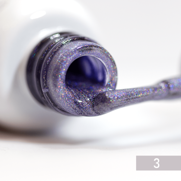 MINI „Holographic“ gellakk NR. 3, 6 ml