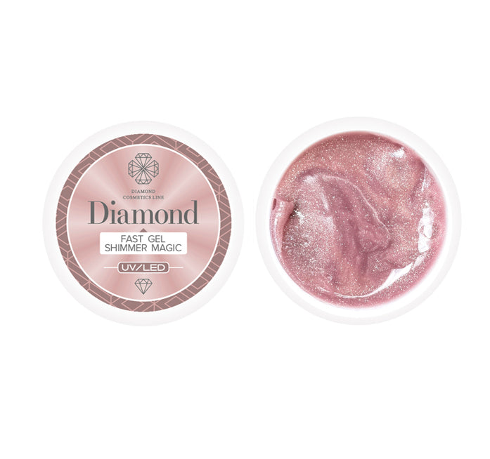 UV/LED FAST GEL SHIMMER MAGIC No. 1, 30 ML / 50 ML