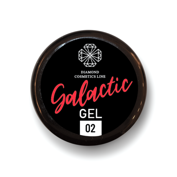 Glitter gel ''Galactic'' 02, 8 ml