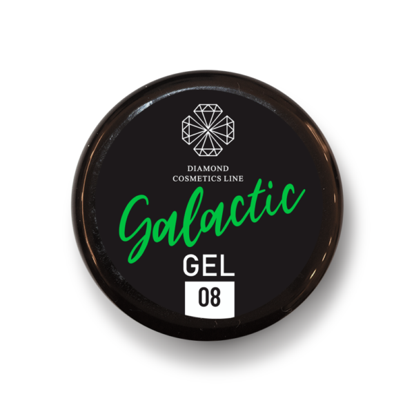 Glitter gel ''Galactic'' 08, 8 ml