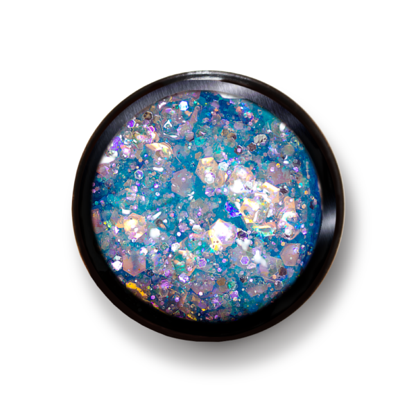 Glitter gel ''Galactic'' 10, 8 ml