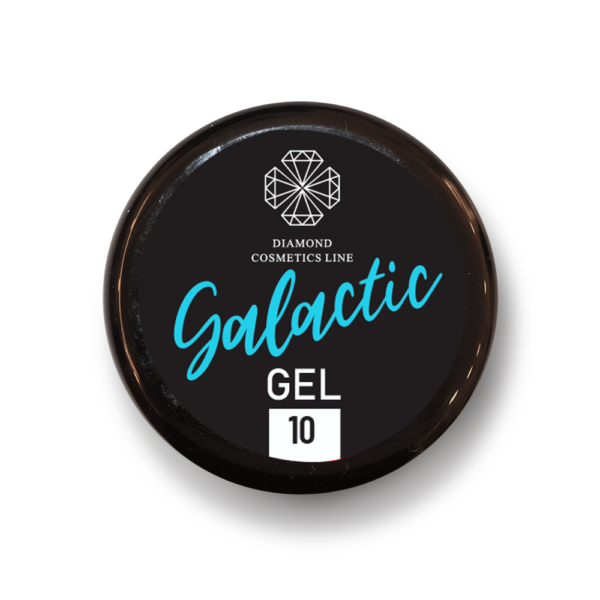 Glitter gel ''Galactic'' 10, 8 ml