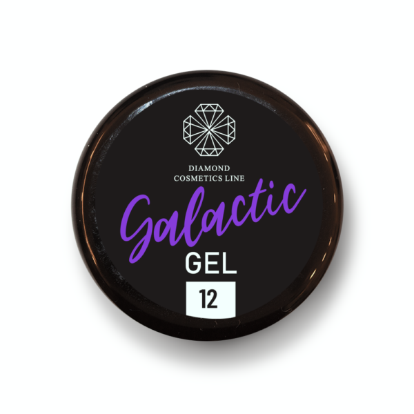 Glitter gel ''Galactic'' 12, 8 ml