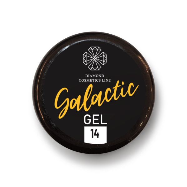 Glitter gel ''Galactic'' 14, 8 ml