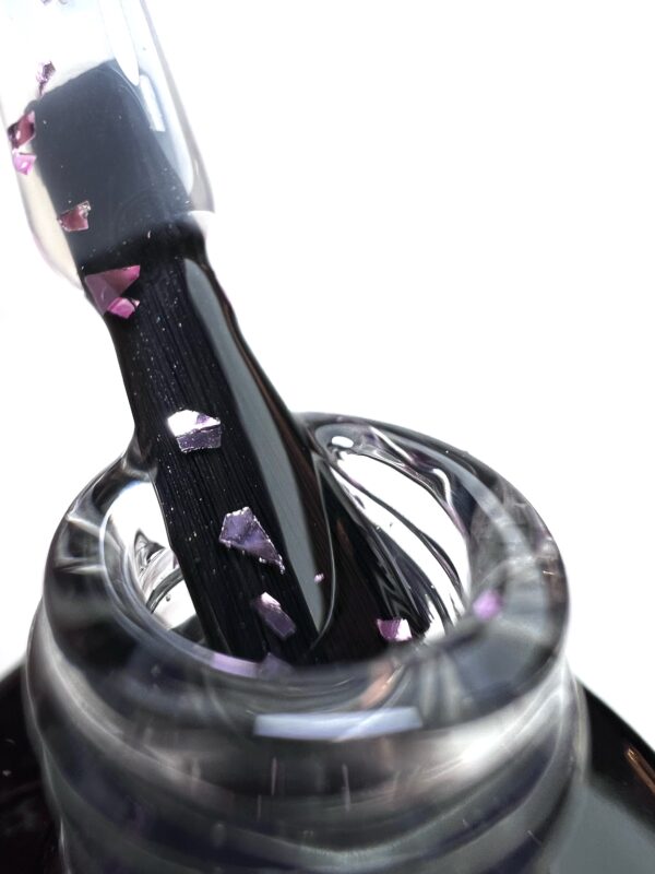 Top Coat „FLAKES PINK“, 12 ml