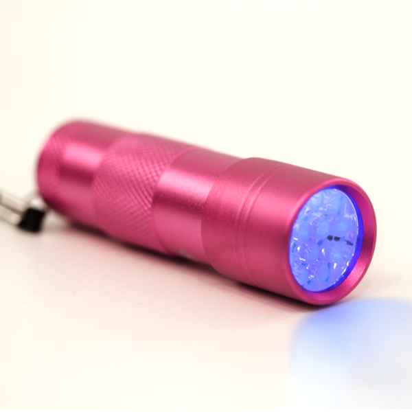 UV/LED Lykt lampe 3W, rosa