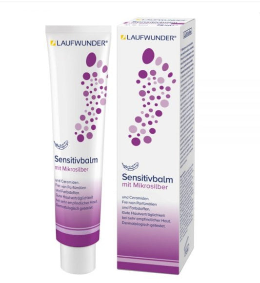 Laufwunder Sensitivbalm med sølvmikrofiber og karbamid, 75 ml