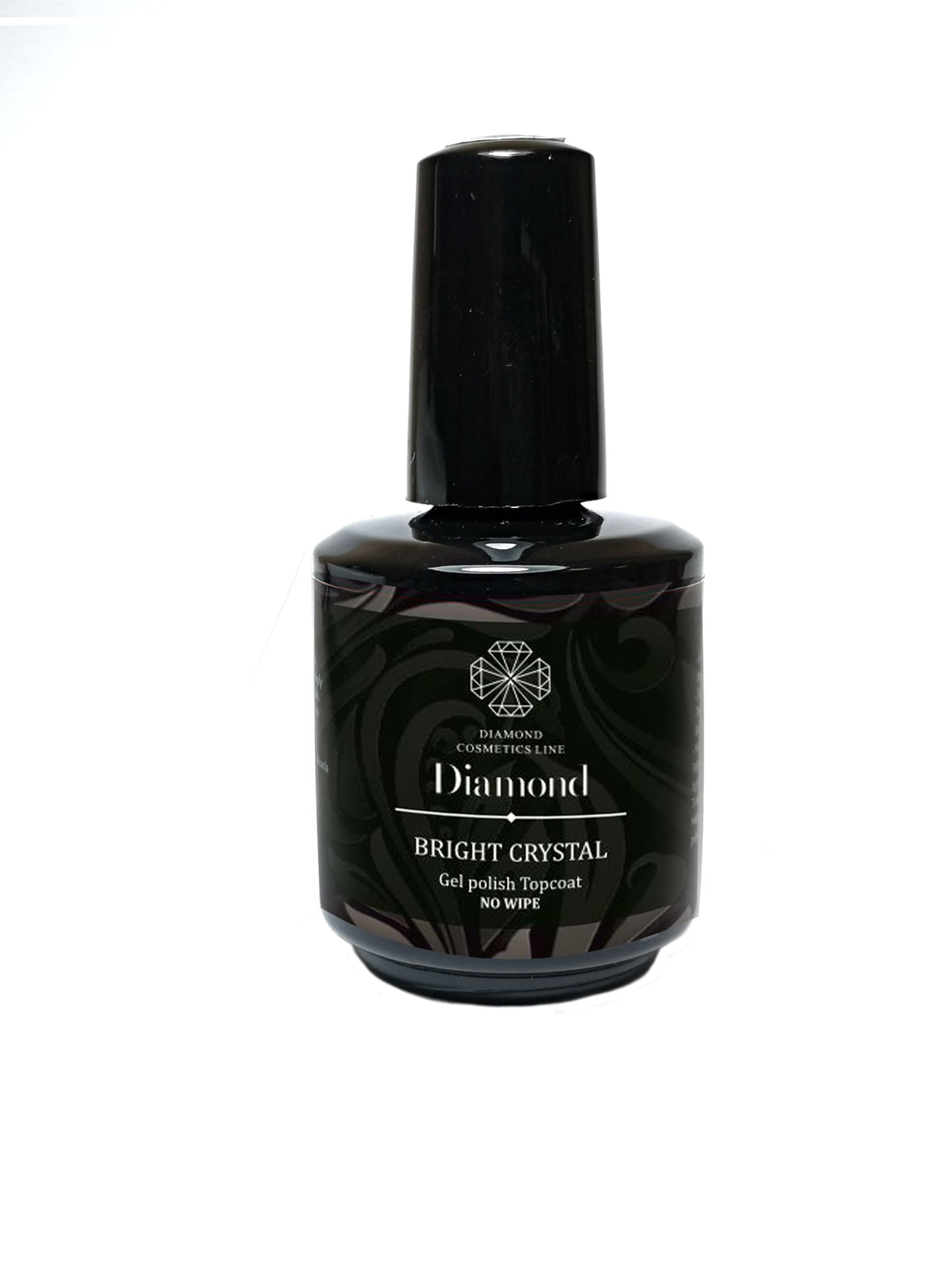 BRIGHT CRYSTAL Gel polish Topcoat No wipe 15 ml