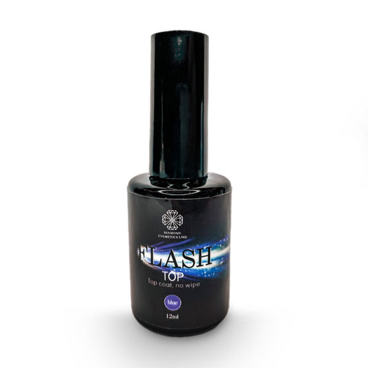 Top Coat ¨Flash¨ BLUE 12 ml