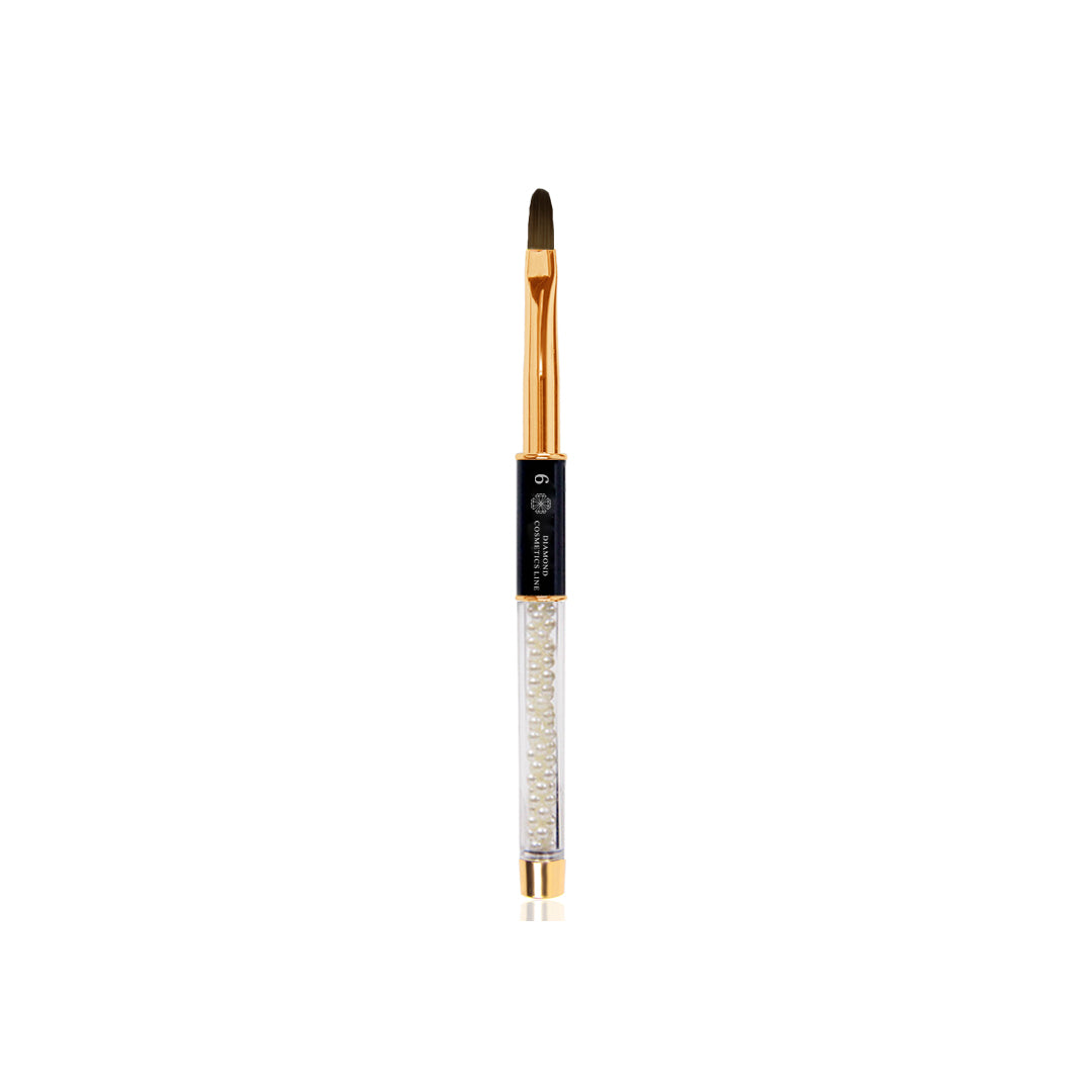 Diamondline syntetisk pensel med lokk, Nr 6 (style 2)