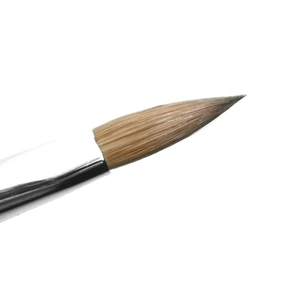 Diamondline naturlig hår pensel med spaltel, Nr 6, 1 stk (style 7)